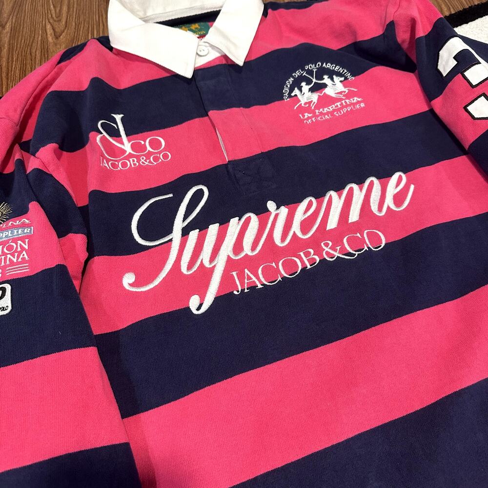 Supreme La Martina Rugby Stripe – X Large– Brand New in Bag